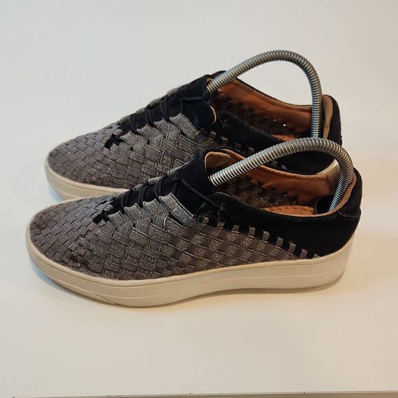 Bernie Mev. Women's Mid Olympia Comfort Sneaker Women's Sz 38 EU 7.5 US EUC NICE - Picture 3 of 15